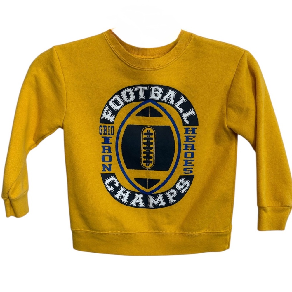 Garanimals Football Champs Crew Neck Sweatshirt Size Boys 4T